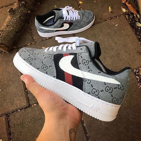 custom Nike Gucci shoes